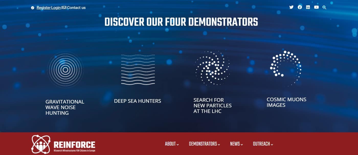 REINFORCE – website