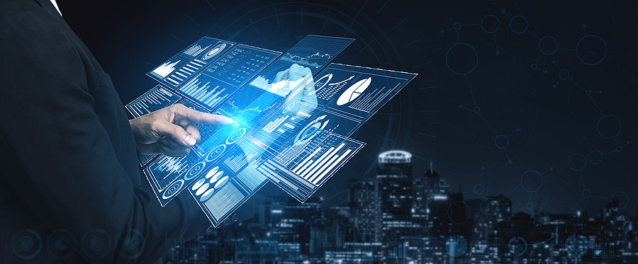 Data Analysis For Business And Finance Concept