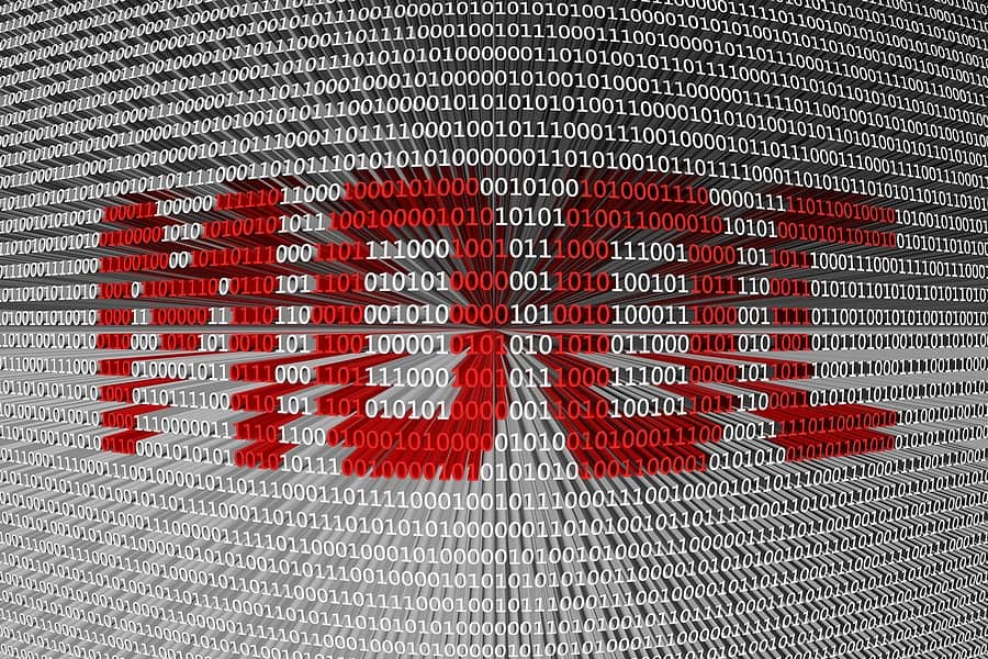 MOOC in the form of binary code, 3D illustration