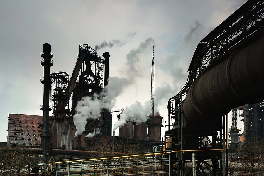 Ecology and behavior of human in heavy of industry